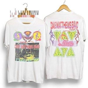 Dave Matthews Band Before These Crowded Streets Tour 1998 T-Shirt 2 Sided